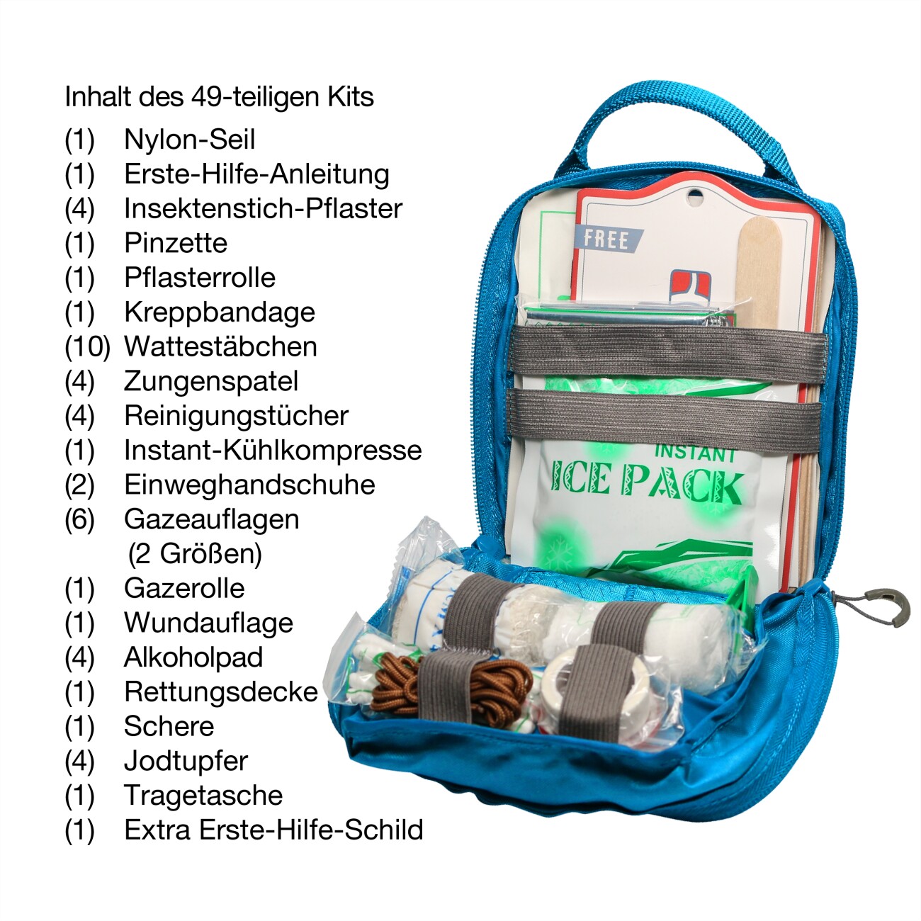 Kurgo RSG Erste-Hilfe-Set für Hunde