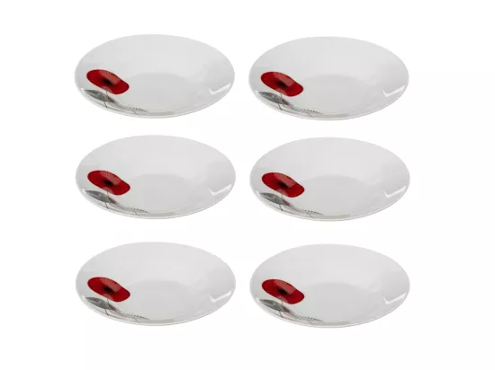 Lot de 6 Assiettes Creuses 