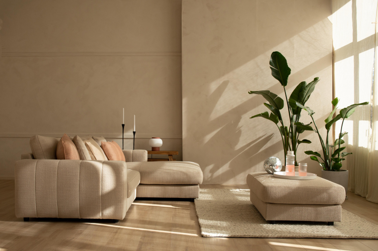 Nuuck Bente 3-Seater simply beige 1244