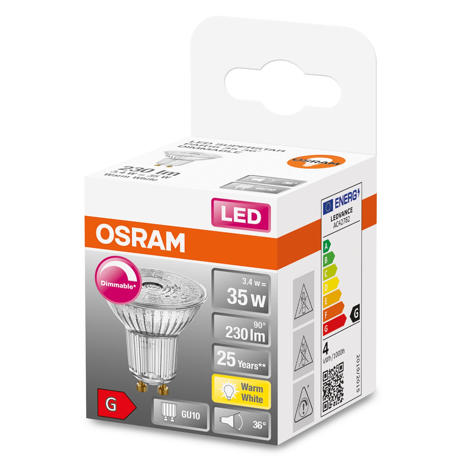 LED-Reflektor SST PAR 16 - GU10 - Spot - 3,4 Watt