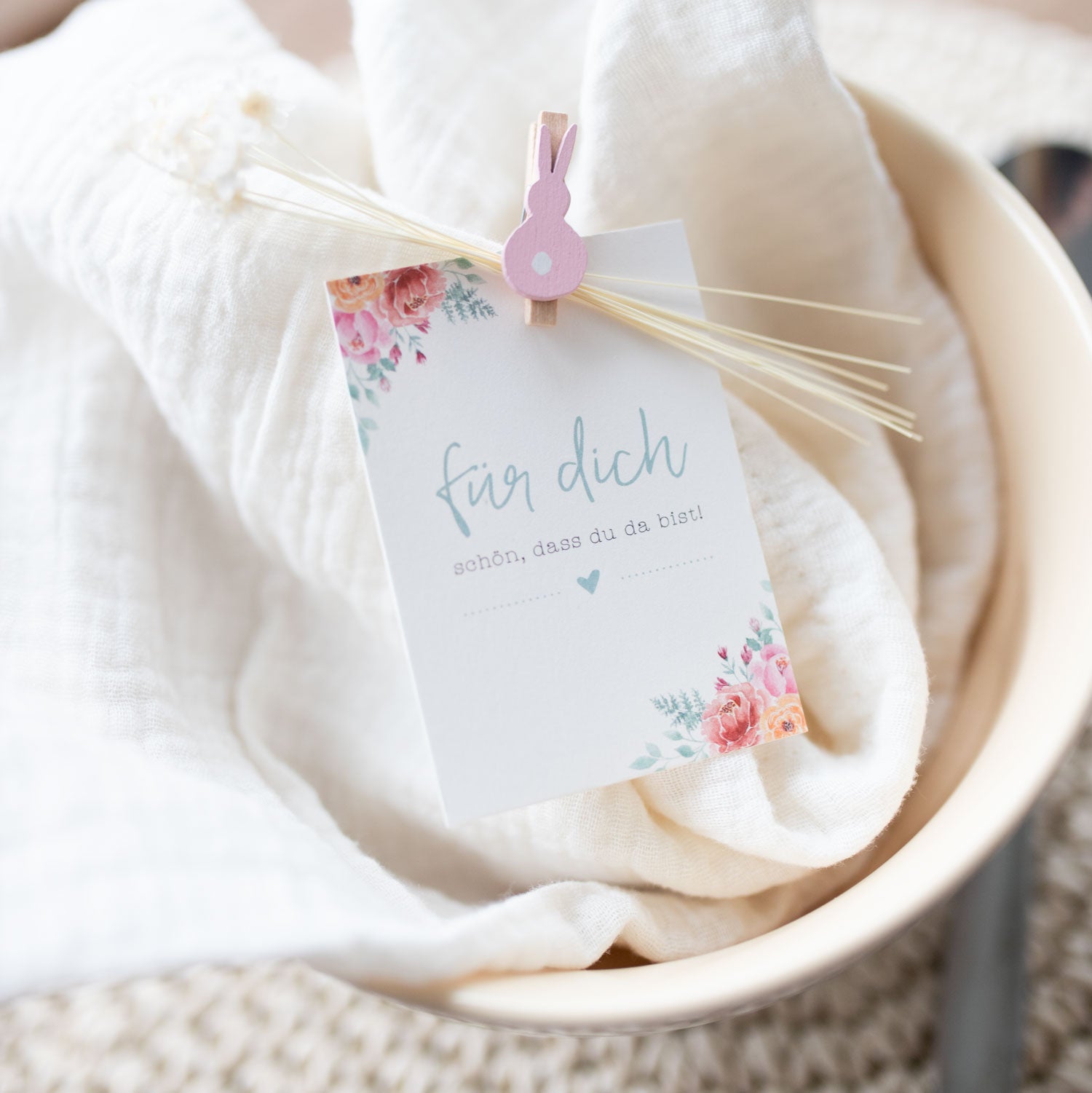 Gastgeschenkanhänger „Für dich