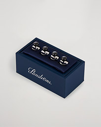 Stenströms Shirt Studs Black