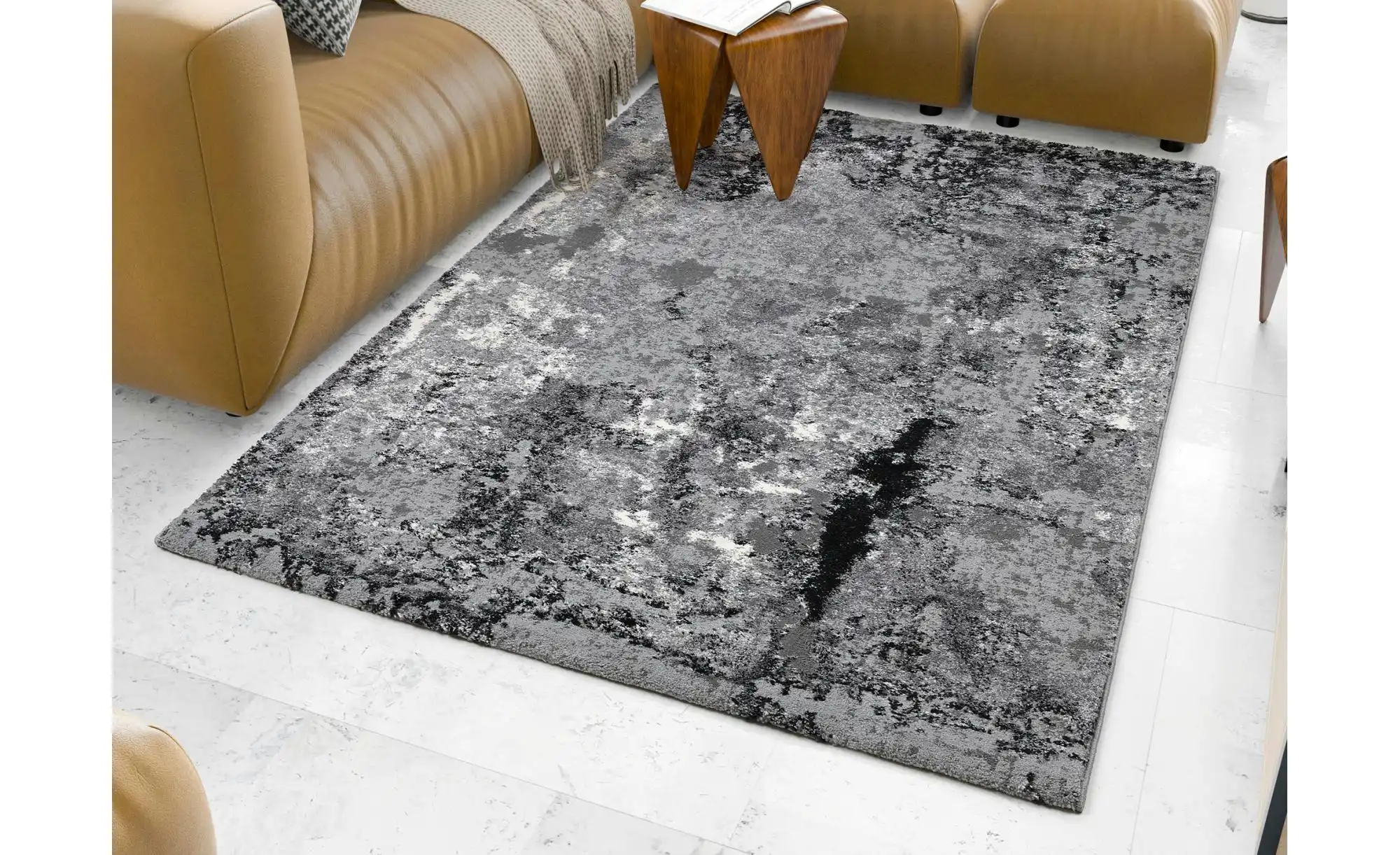 meinTeppich Hochflorteppich Juwel Liray