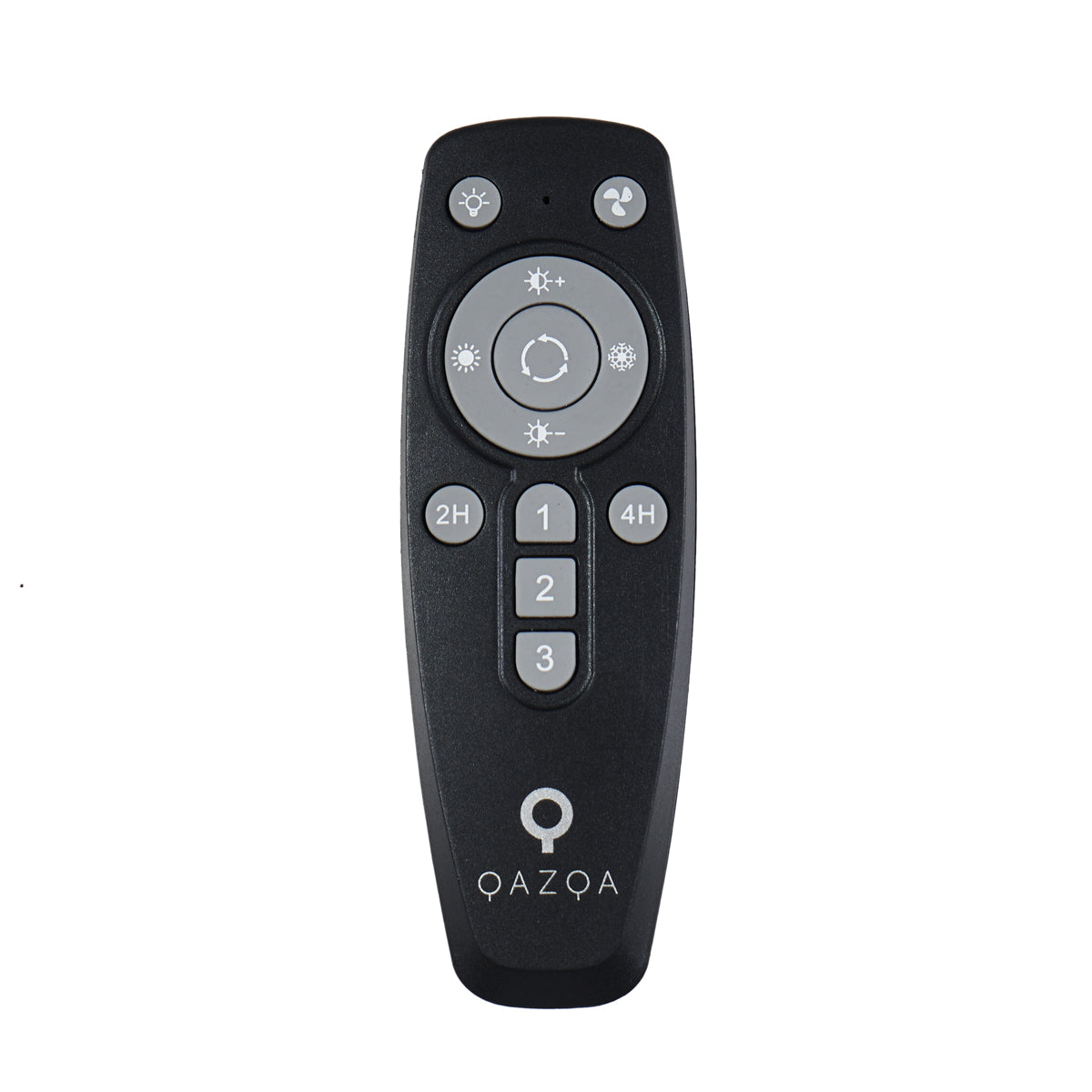 QAZQA Plafondventilator wit 50cm incl. LED dimbaar met