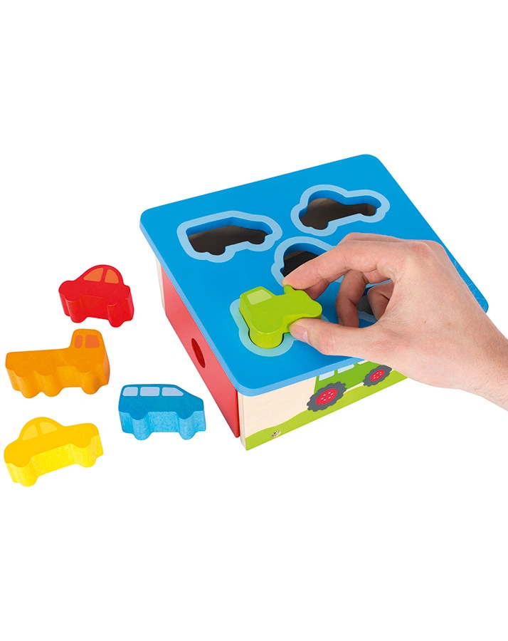 Sortierspiel FAHRZEUGE 7-teilig in bunt