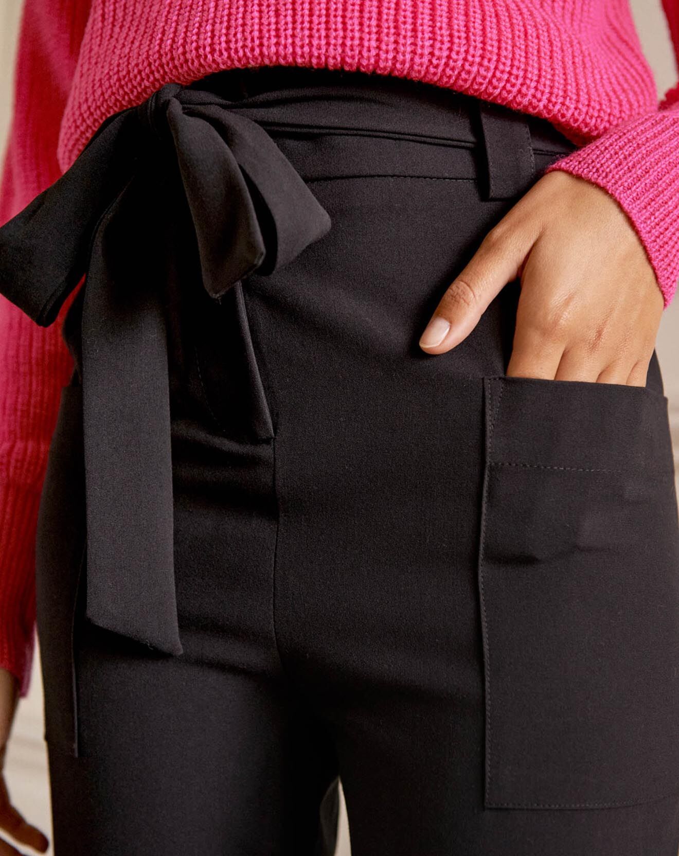 Belair Pantalon Pilou noir
