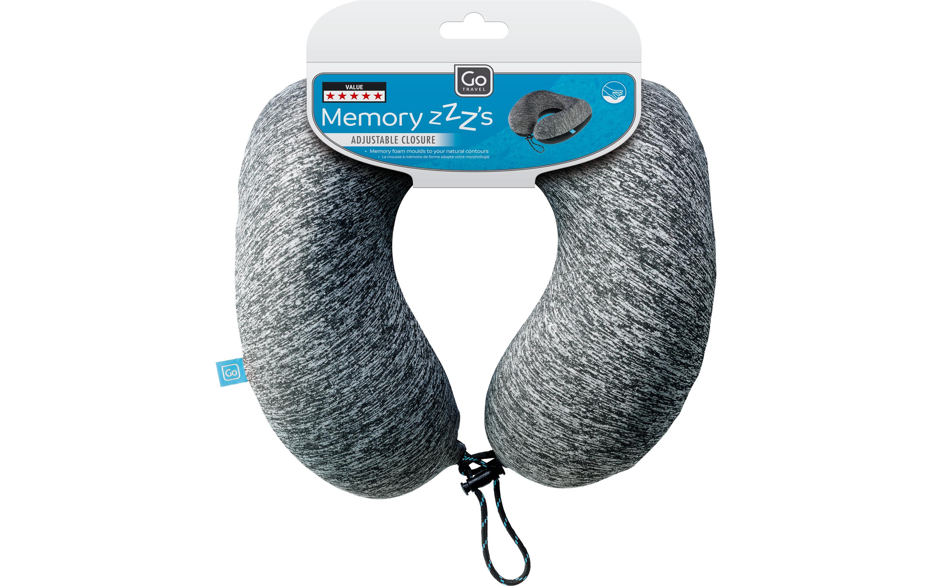 Reisekissen Memory ZZZs Blau/GrauNackenkissen