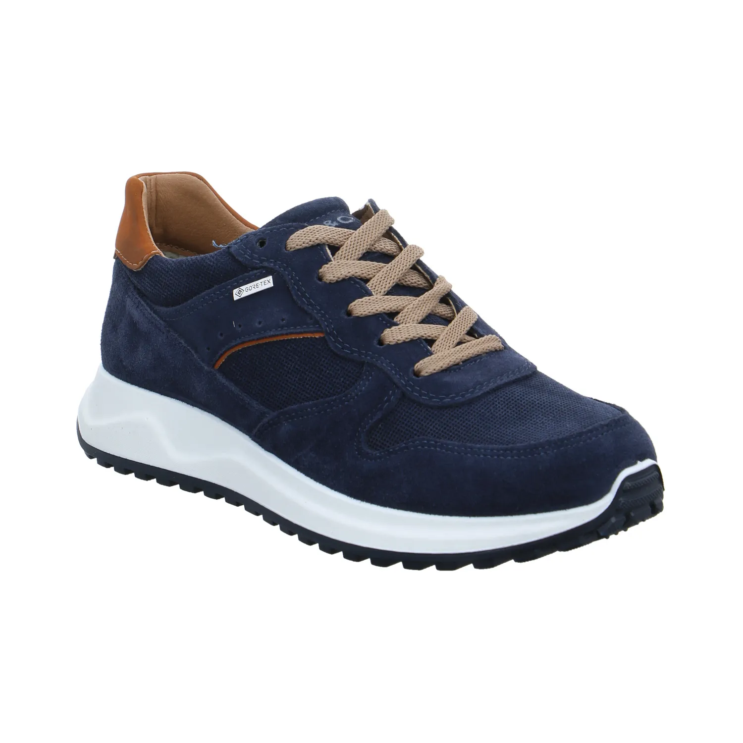 IGI & CO Halbschuhe Sneaker Blau Leder