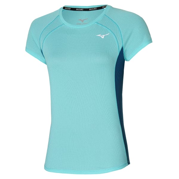 T-shirt running MIZUNO ACTIVE DRYAEROFLOW TEE ANGEL BLUE