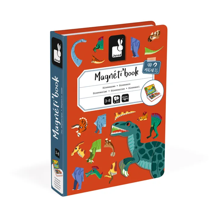 Janod Magneti'Book Dinosaures