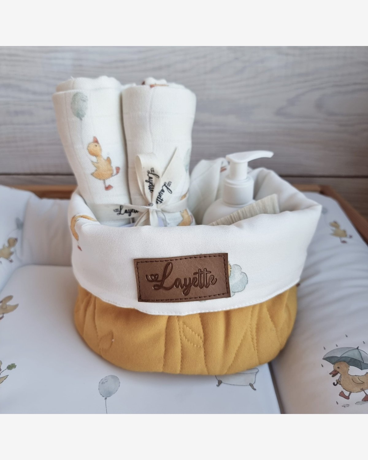 Gulpekluter 2pk – 100% Øko Bambus – 75x75cm