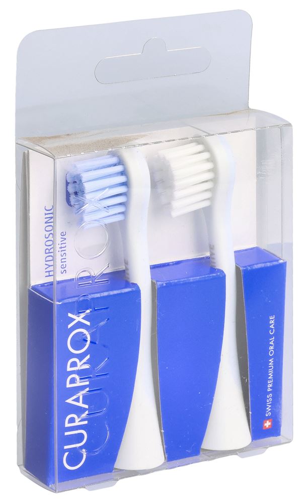 CURAPROX Hydrosonic Pro Ersatzbürstenköpfe<br>1 Stück, sensitive Duo pack
