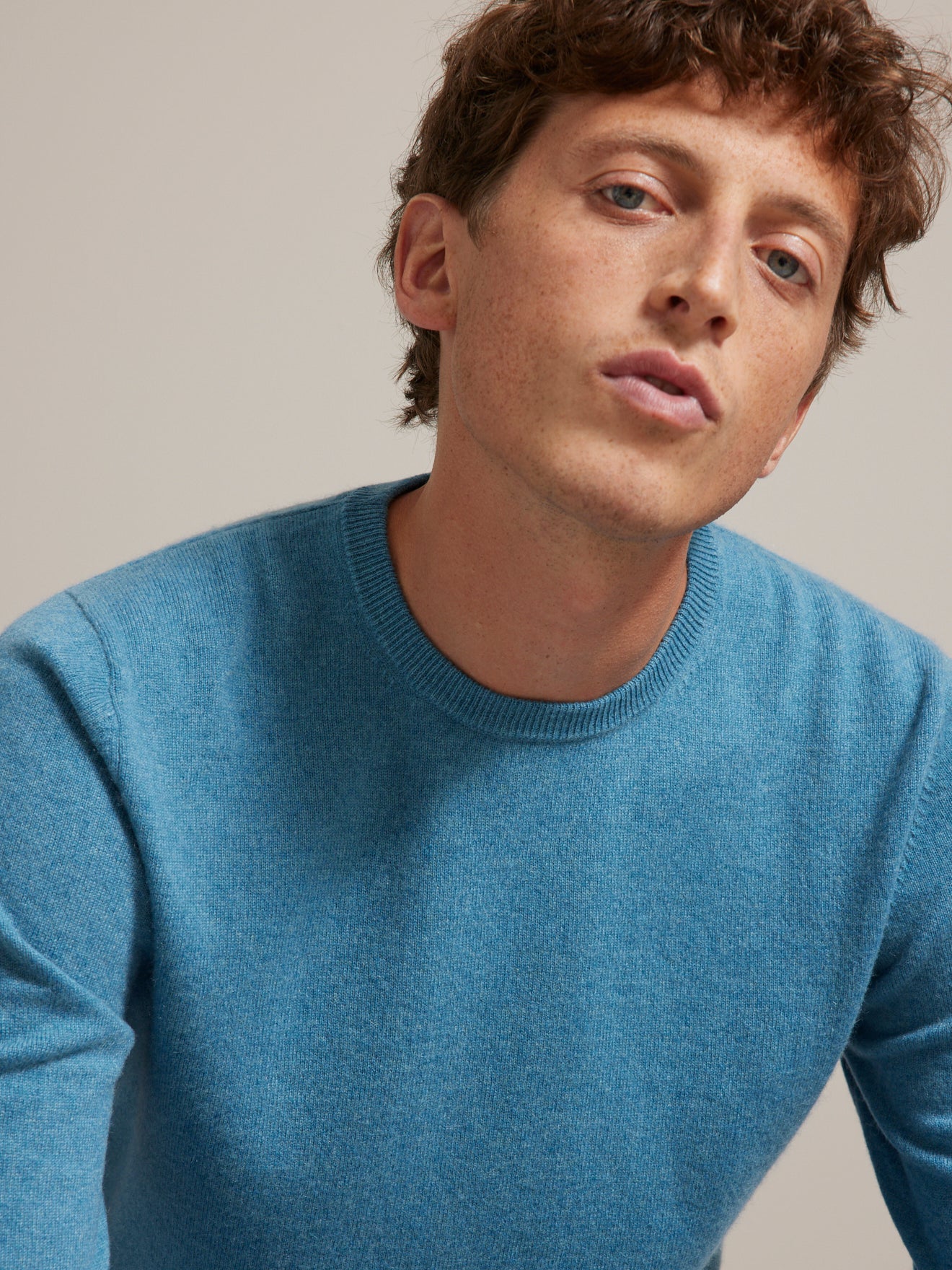 Pull col rond homme - Collection Cachemire