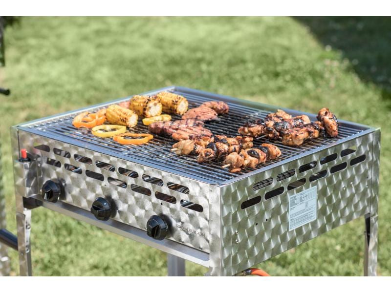 BBQ Dragon Gastrobräter Profi 59 x 48 cm Hochwertiger Profi Gastrobräter von BBQ Dragon
