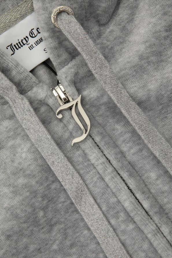 Juicy Couture MADISON HOODIE Silver marl