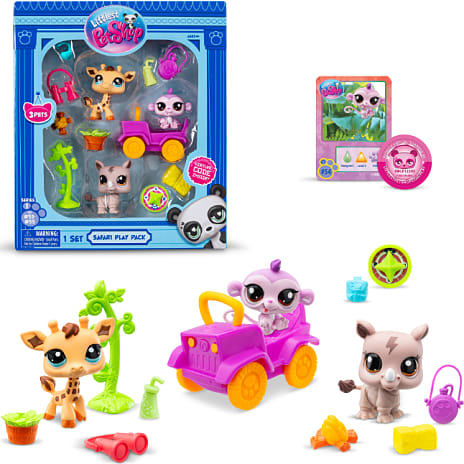 Littlest pet shop safari legesæt