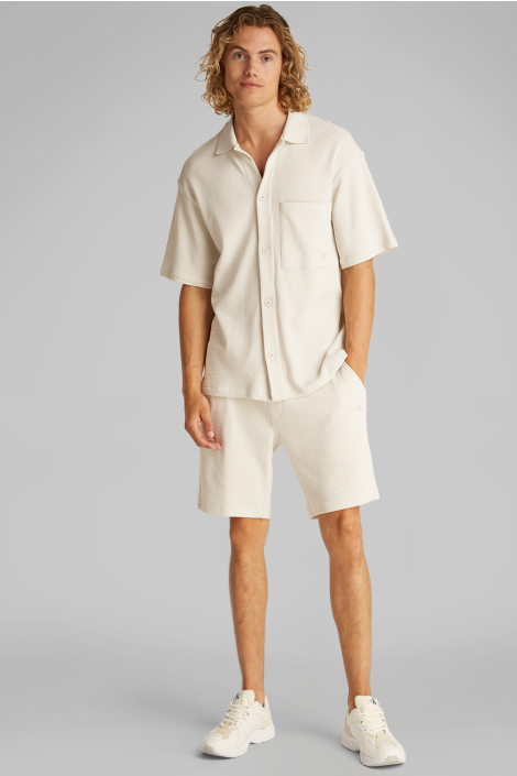 Calvin Klein beige heren overhemd