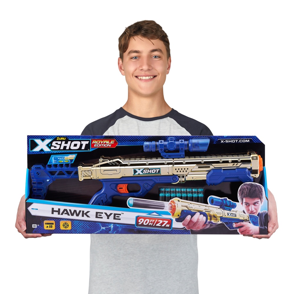 XSHOT Excel Royale Edition Hawk Eye Schaumstoffpfeilblaster