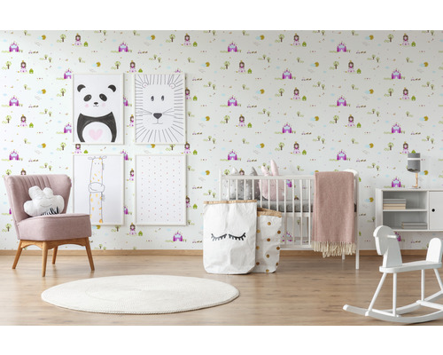 Vliesbehang 35852-2 Kleine Sterren Prinses