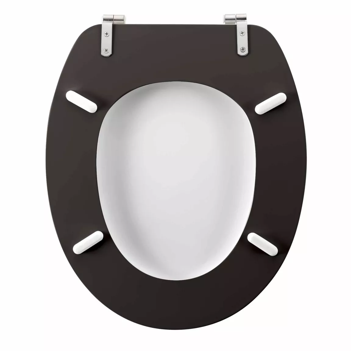 Abattant WC bois (37 x 46 cm) Cocoty Noir