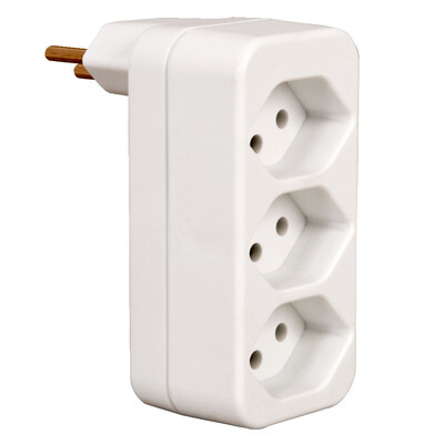 S-Electro Abzweigstecker 85.594.WS, 3x T13