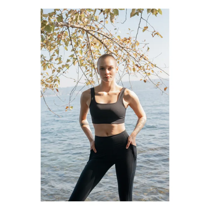 Girlfriend Collective Legging Poche | Noir