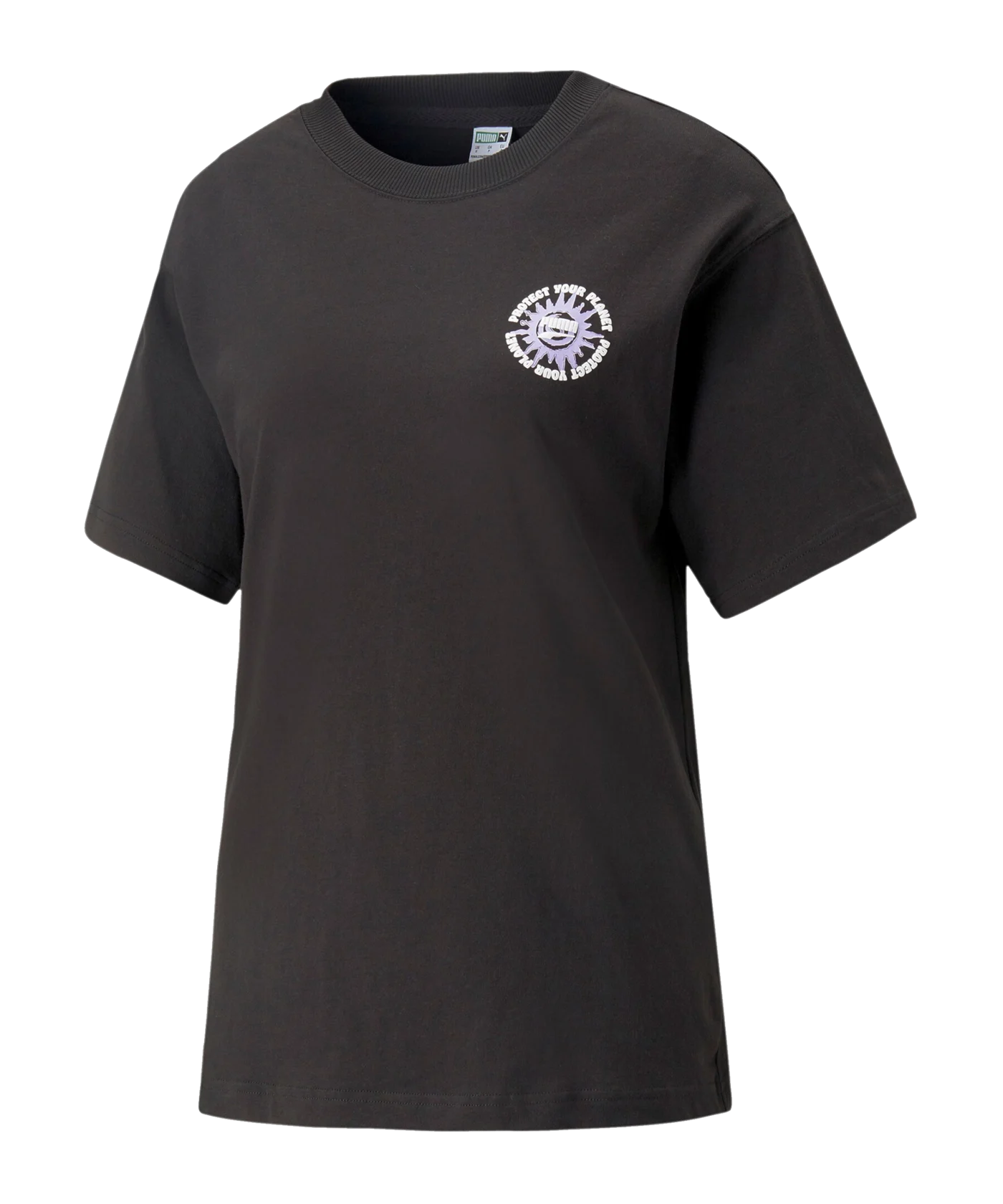 PUMA DOWNTOWN Relaxed Graphic T-Shirt Damen F01