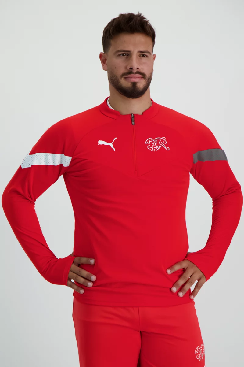 Puma Schweiz Training Herren Longsleeve