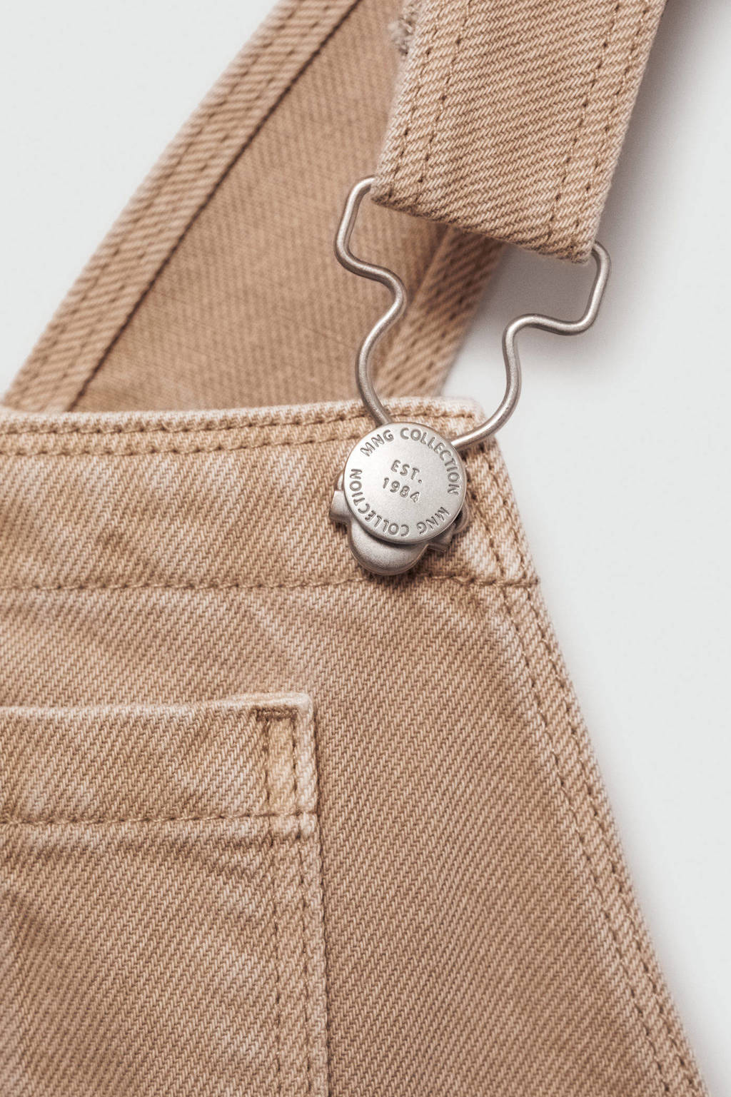 Mango Kids tuinbroek middenbruin