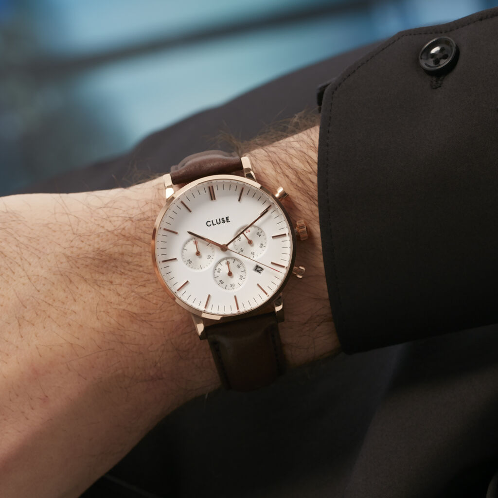 Montre Cluse Aravis Blanc