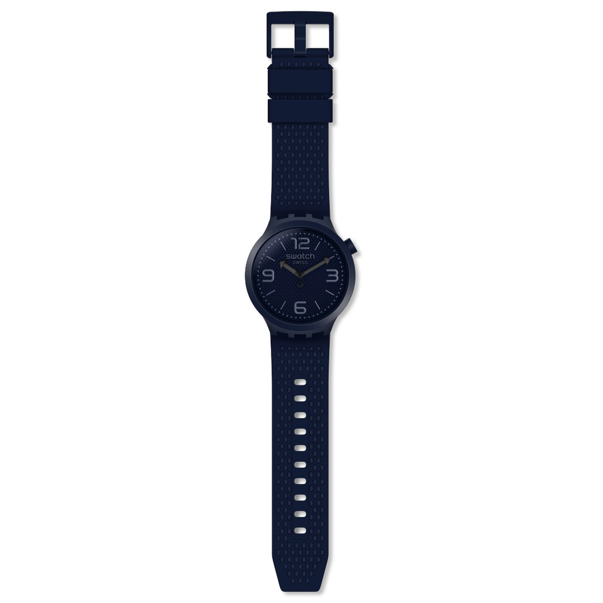 Montre Swatch mixte plastique et silicone bleu