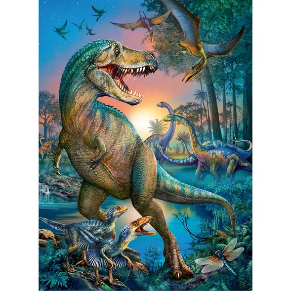Puzzle 150 pièces XXL - Le dinosaure géant