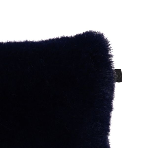 Overseas Rino Fur Kussen - 45 x 45 cm - Navy