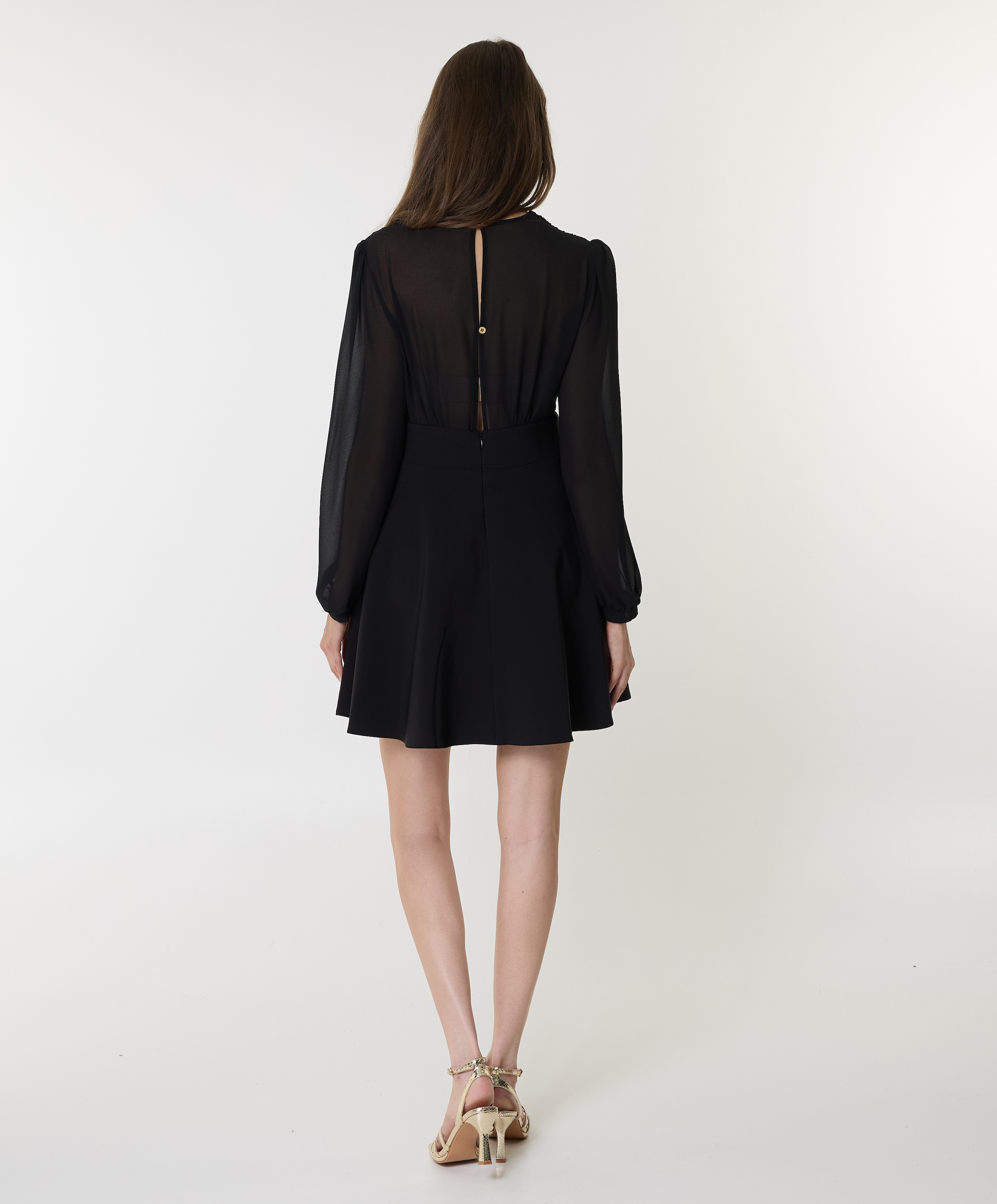 Rinascimento Dames jurk zwart