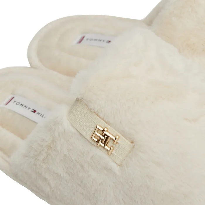 Tommy Hilfiger Monogram Plaque Pantoffels Dames