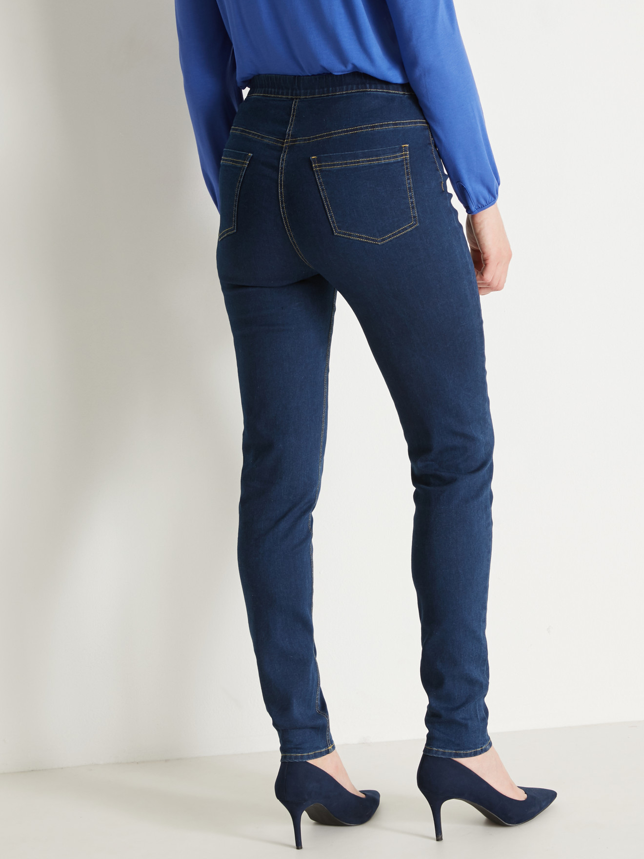 Tregging en denim