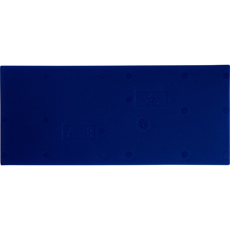 Kunststof triple blokje 100x44x2mm