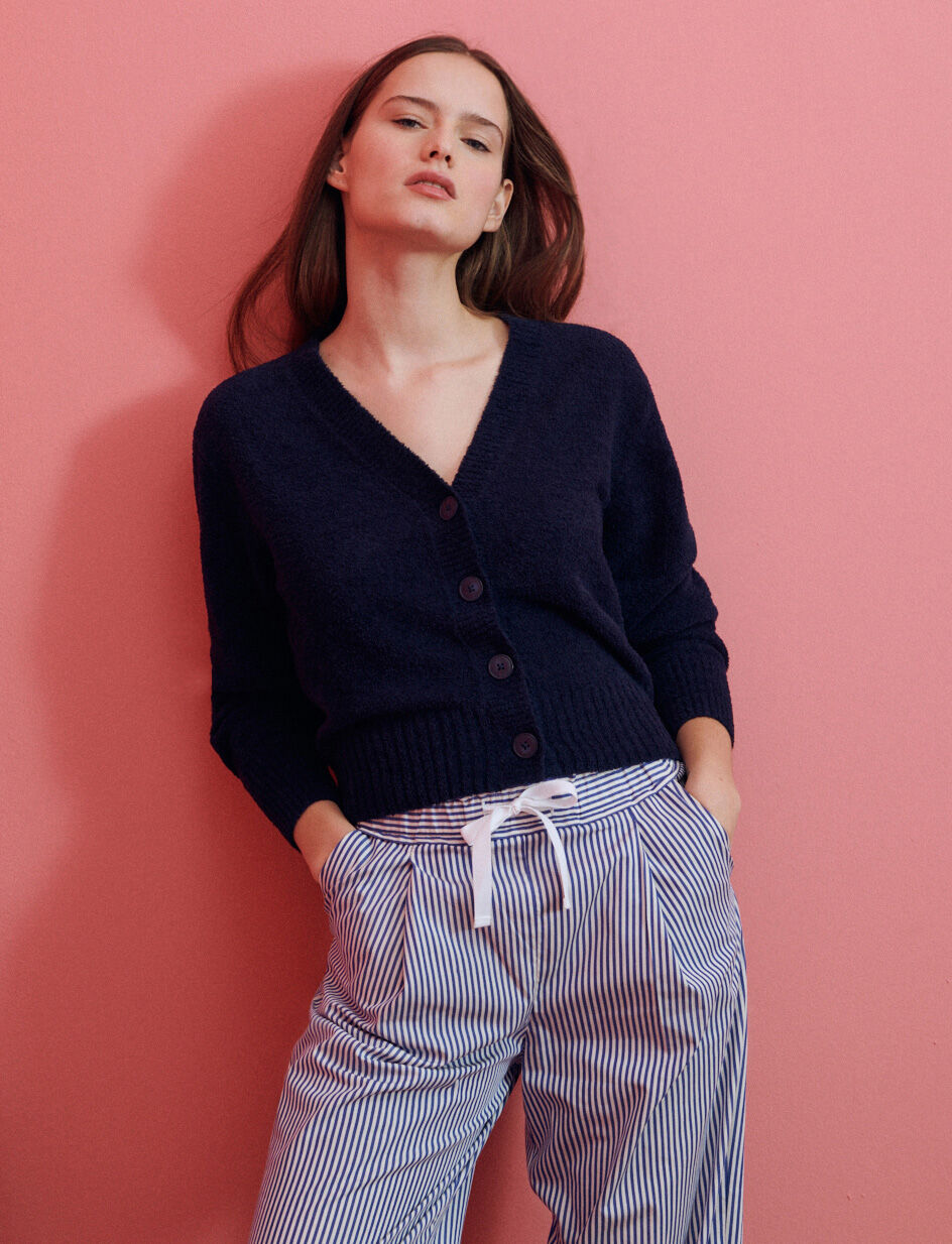 Cardigan manches longues