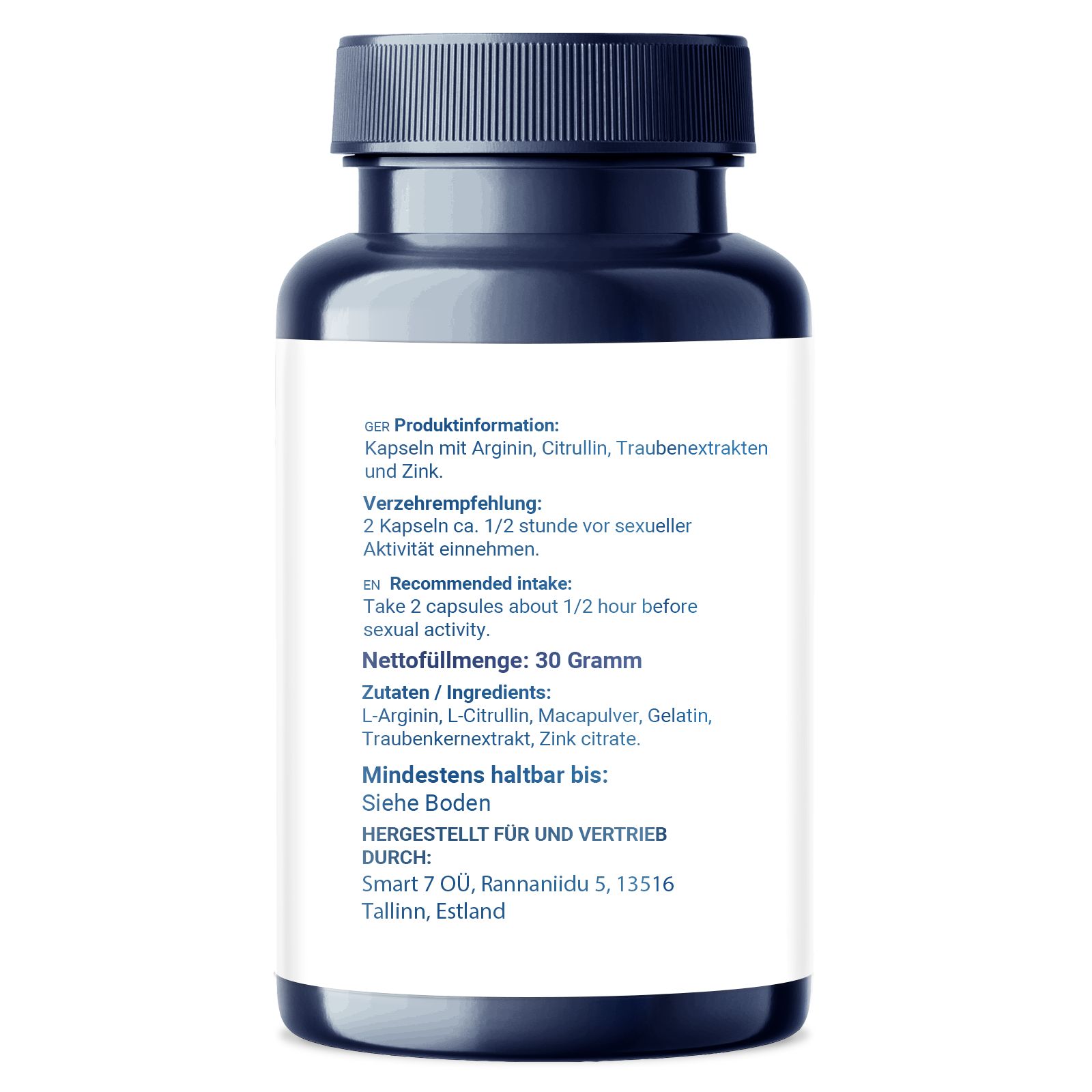Saint Nutrition® | KM-GRA Forte | Potenz Kapseln