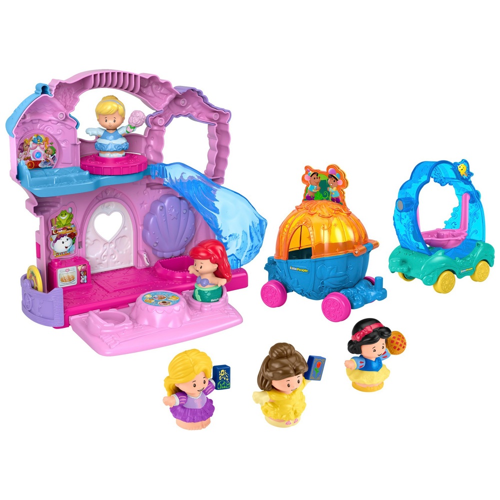 Fisher-Price Little People Prinzessinnen-Spiel- und Burg-Geschenkset (exklusiv)