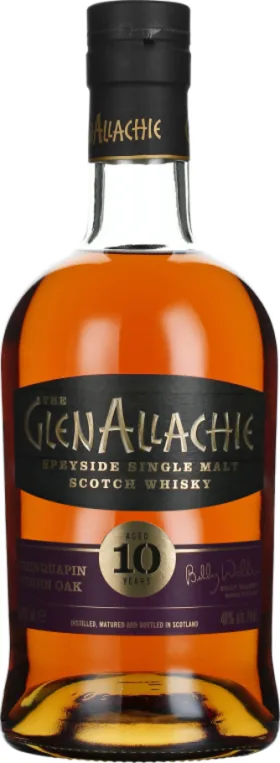 GLENALLACHIE 10 YEARS CHINQUAPIN VIRGIN OAK 70CL