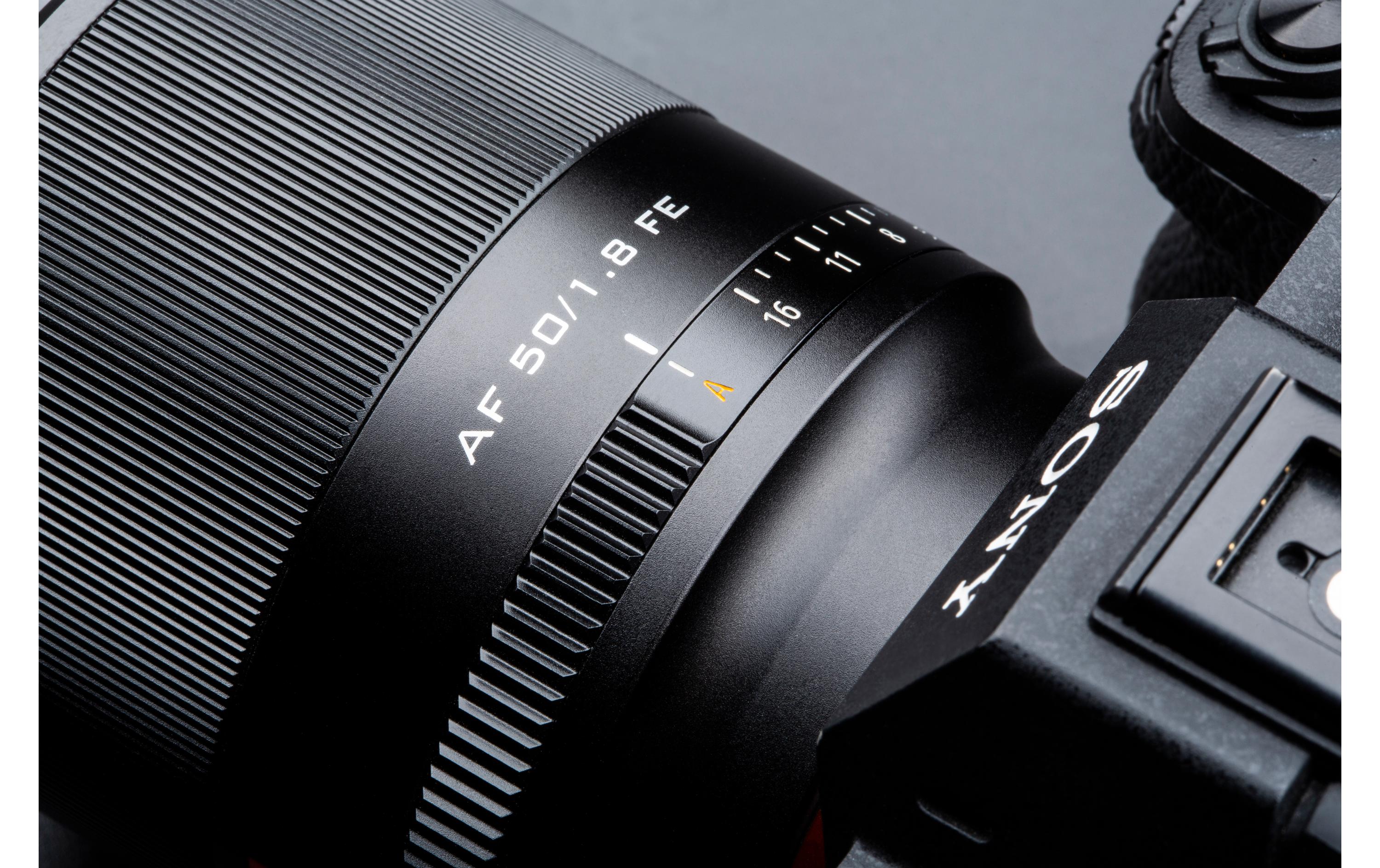 Festbrennweite AF 50/1.8 FE – Sony E-Mount<br>50 mm F1.8 FE Mount Auto-Fokus Vollformat-Objektiv für Sony E-Mount spiegellose Kameras