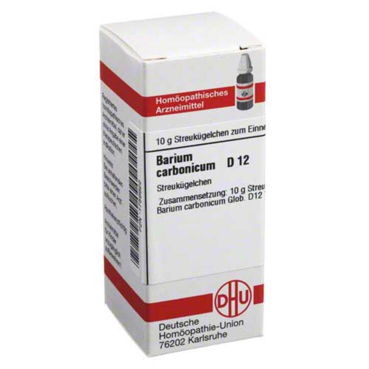 DHU Barium carbonicum D 12 Globuli, 10 g