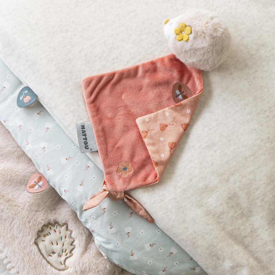 Nattou Mini-Kuscheltuch Igel