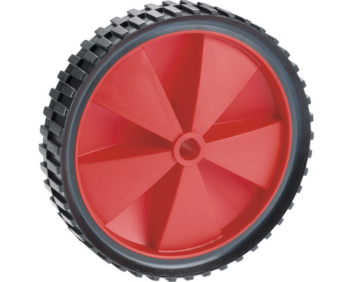 Tarrox PVC wiel, tot 25 kg, met kunststof velg en noppenprofiel, 150 x 30 x 12 mm