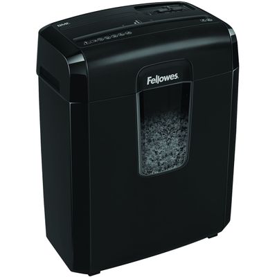 Fellowes Powershred 8Mc - destructeur de documents coupe croisée microparticules - 8 feuilles - Corbeille 14 litres