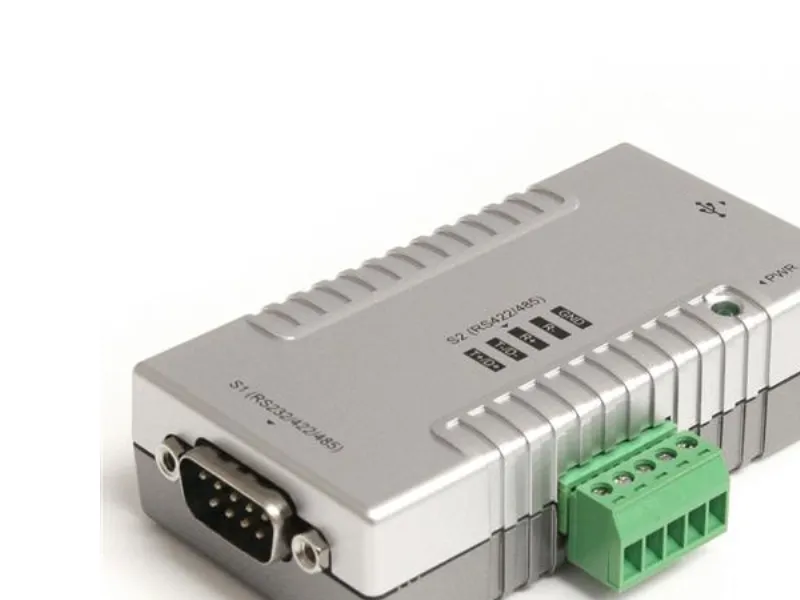 Startech.com USB auf 2x Seriell Adapter - USB zu RS232 / RS422 / RS485 Seriell Konverter (COM) - Serieller Adapter - USB 2.0 - RS-232, RS-422, RS-485 - 2 Anschl?sse - Grau (ICUSB2324852)