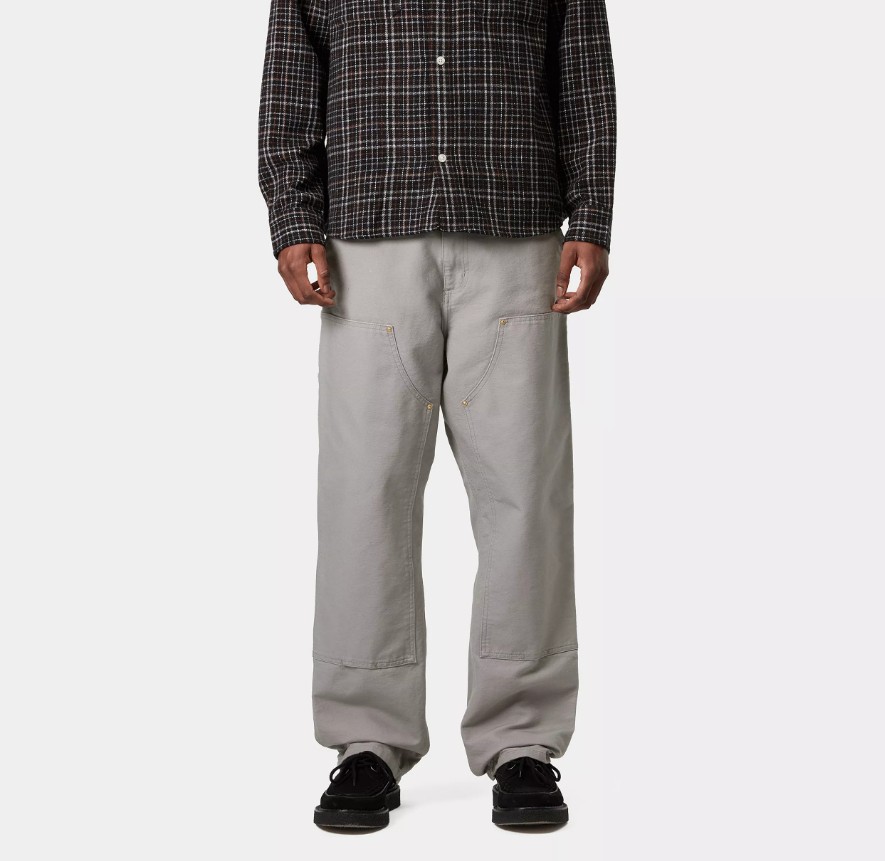 Carhartt WIP Double Knee Pant Black Stone Washed