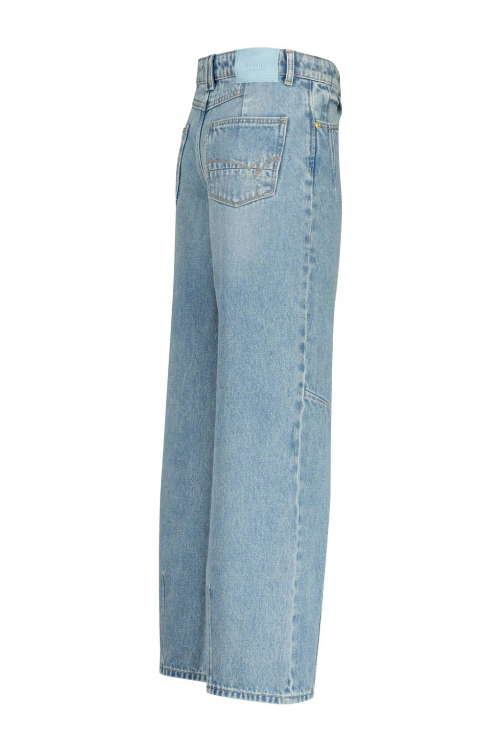 Vingino loose regular waist jeans light blue denim