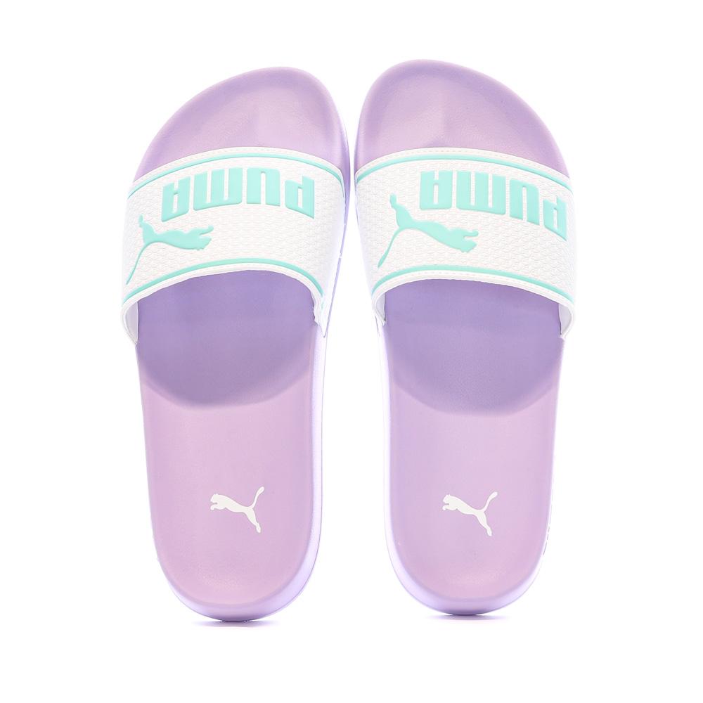 Puma Claquettes Violettes/Blanches/Bleu Homme Puma Leadcat 2.0 384139-01